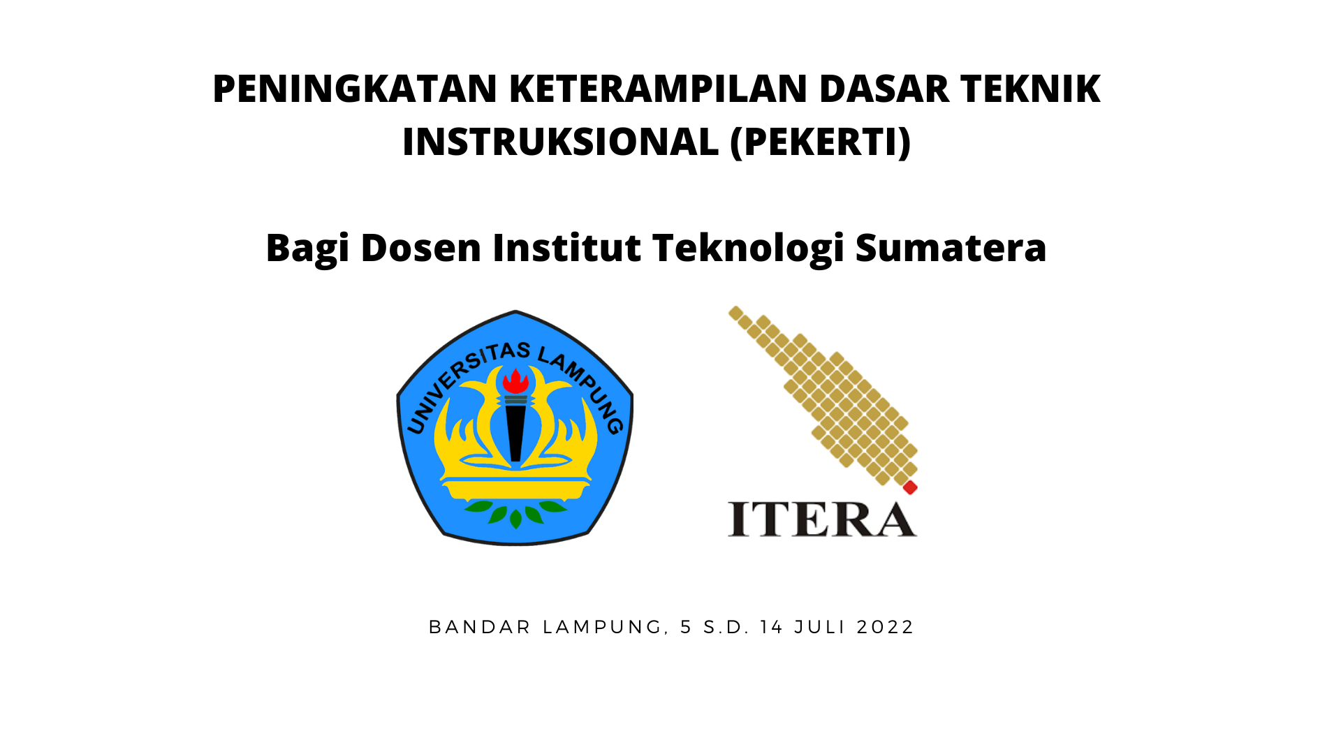PEKERTI ITERA 2022