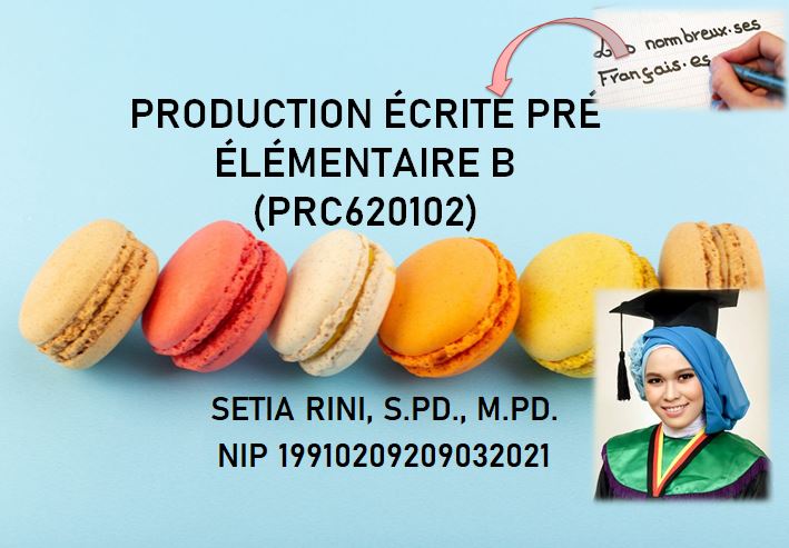 Production Écrite Pré Élémentaire
