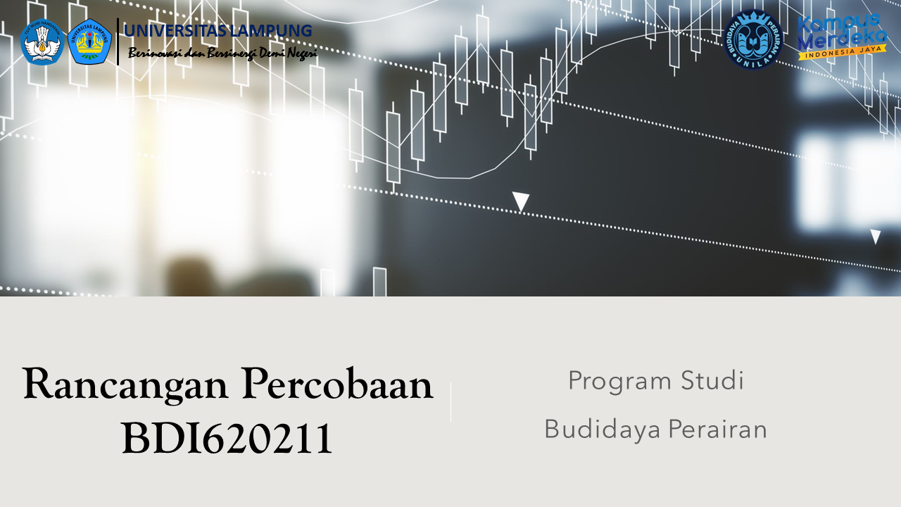 PSBDI Rancangan Percobaan Kelas A Semester Ganjil 2022/2023