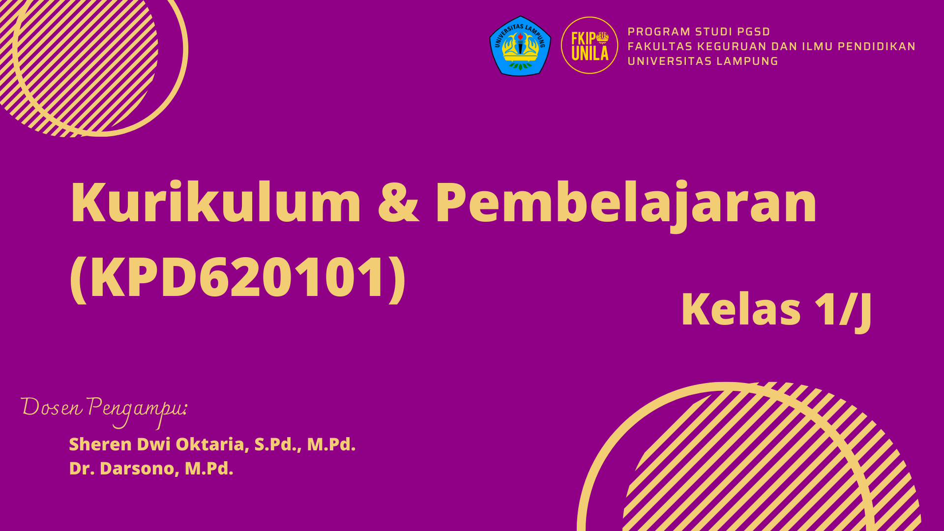 PGSD_Kurikulum dan Pembelajaran_1J_Ganjil 2022/2023