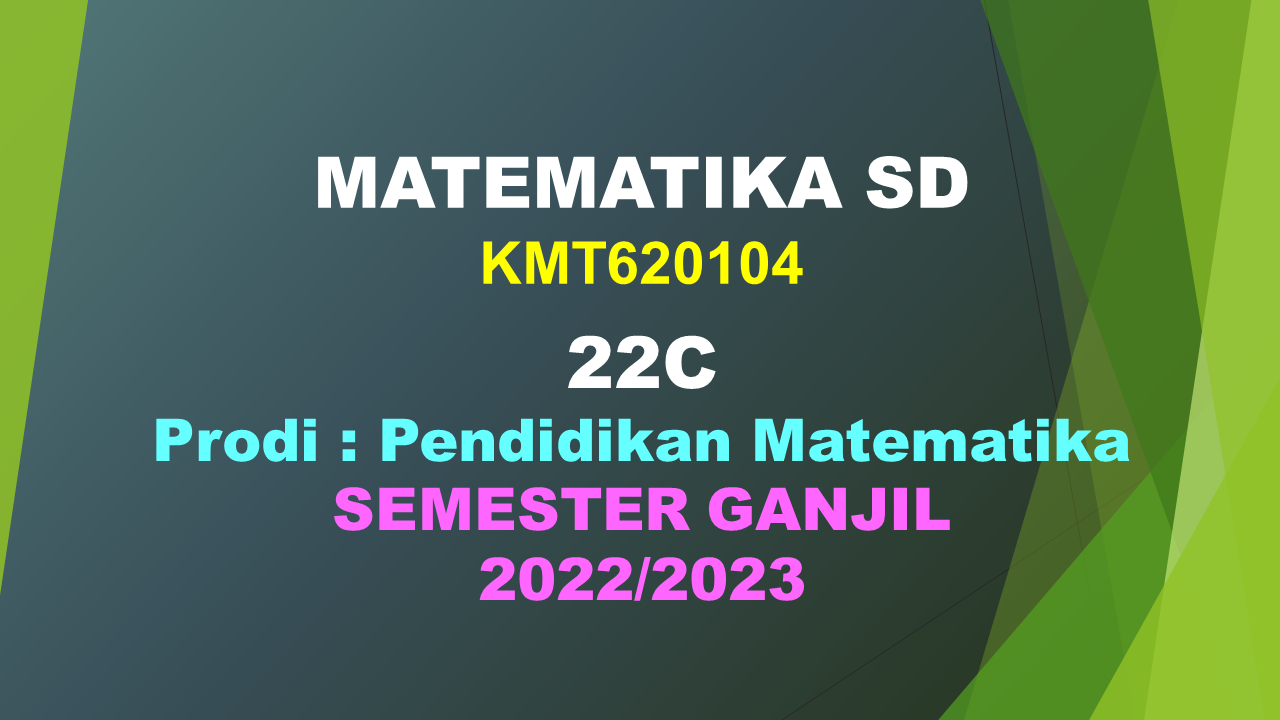 PSPM_Matematika SD kelas 22C_Ganjil_2022/2023
