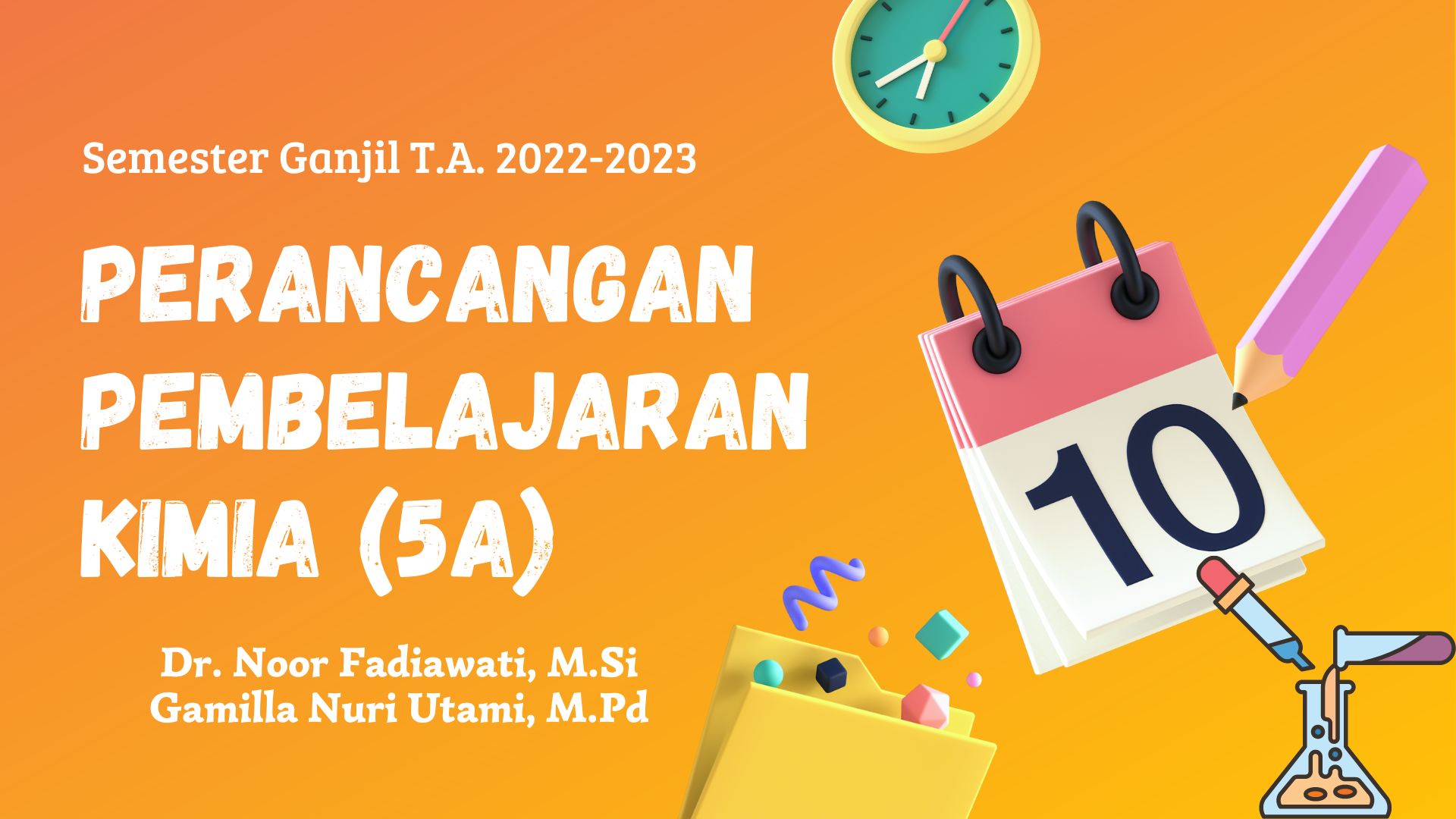 PERANCANGAN PEMBELAJARAN KIMIA 2020A