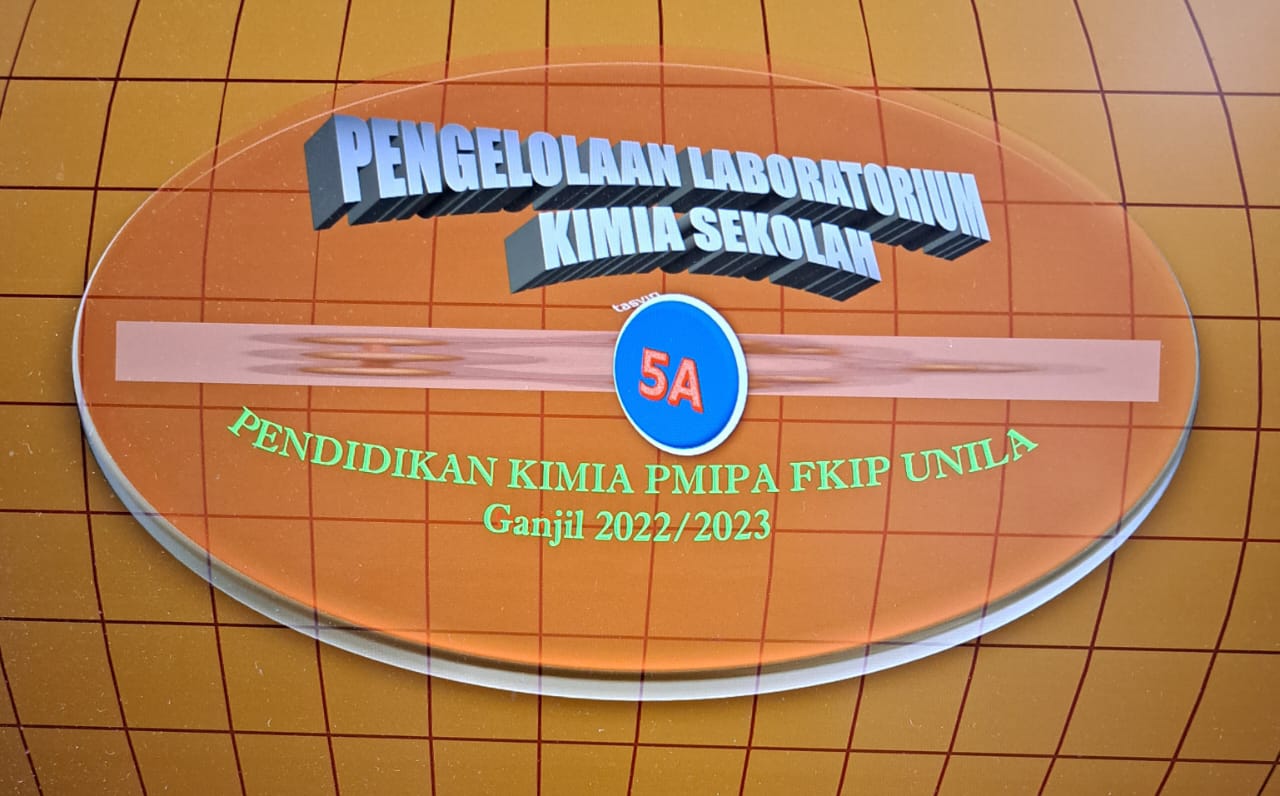 PSPK_Pengelolaan Laboratorium Kimia Sekolah_Kelas 5A_Ganjil_2022/2023