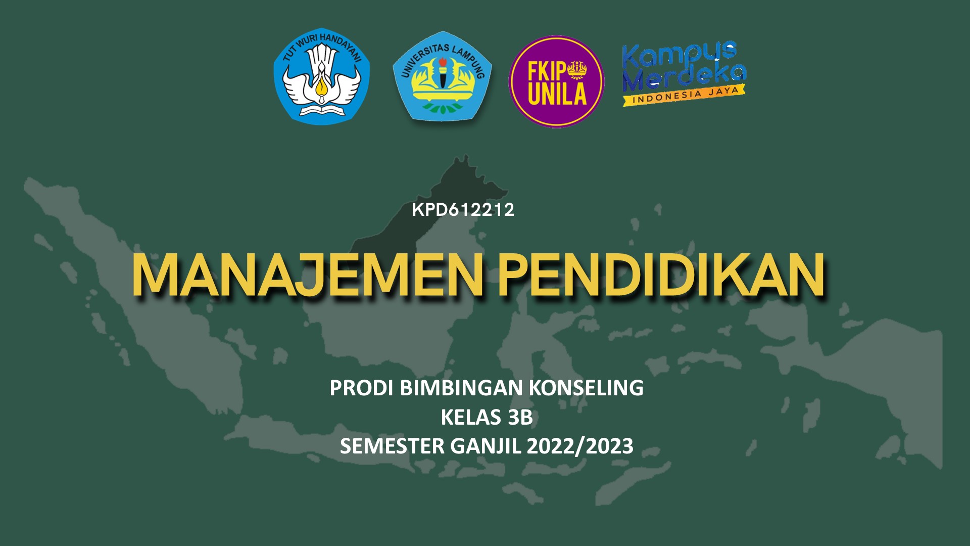 BK_Manajemen Pendidikan_Kelas 3B_Ganjil_2022/2023