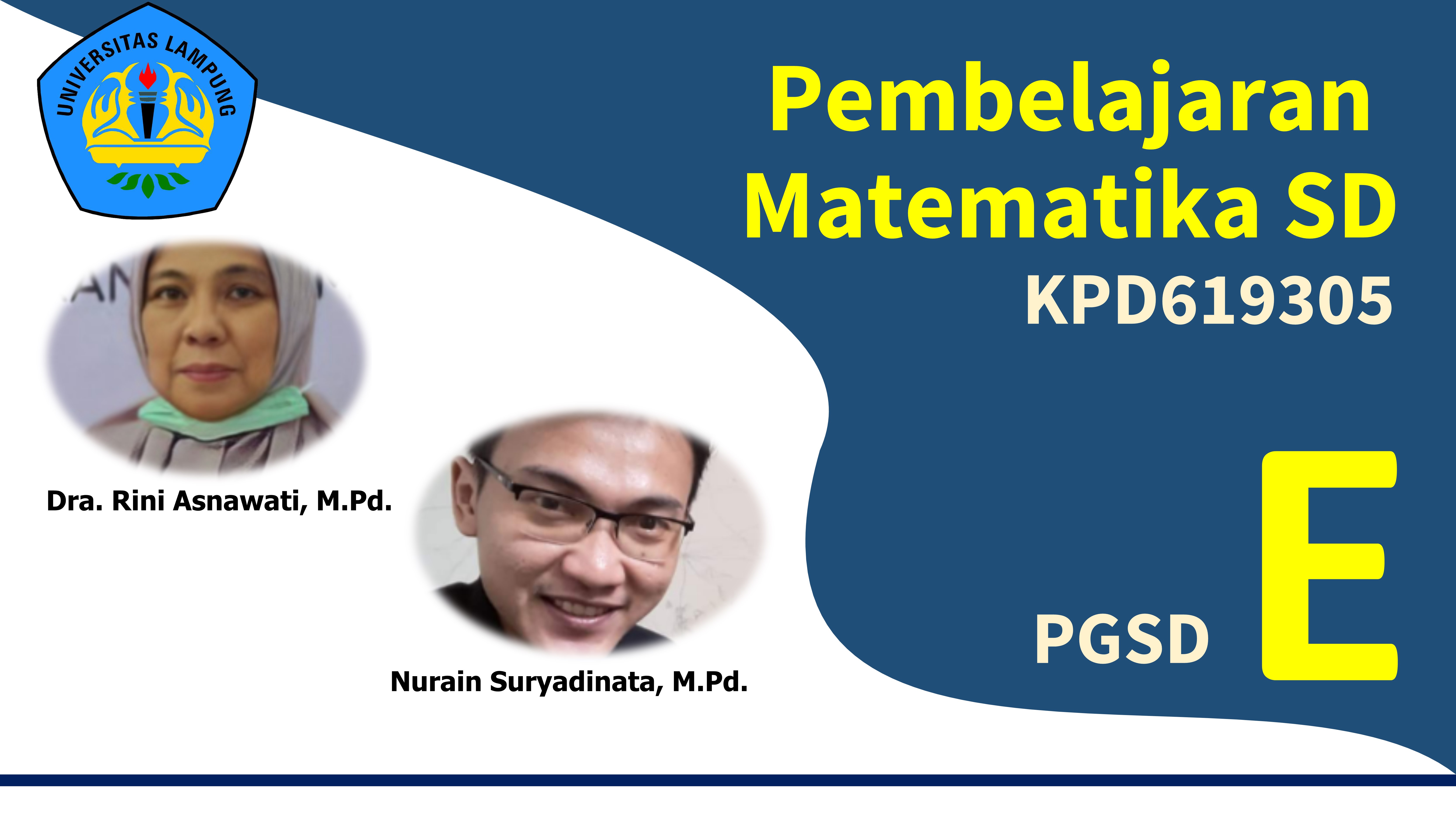 PGSD_Pembelajaran Matematika SD_Ganjil_2022-2023_Kelas E