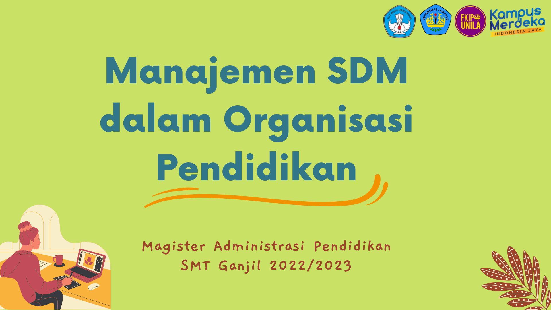 MAP_Manajemen SDM dalam Organisasi Pendidikan_Ganjil_2022/2023