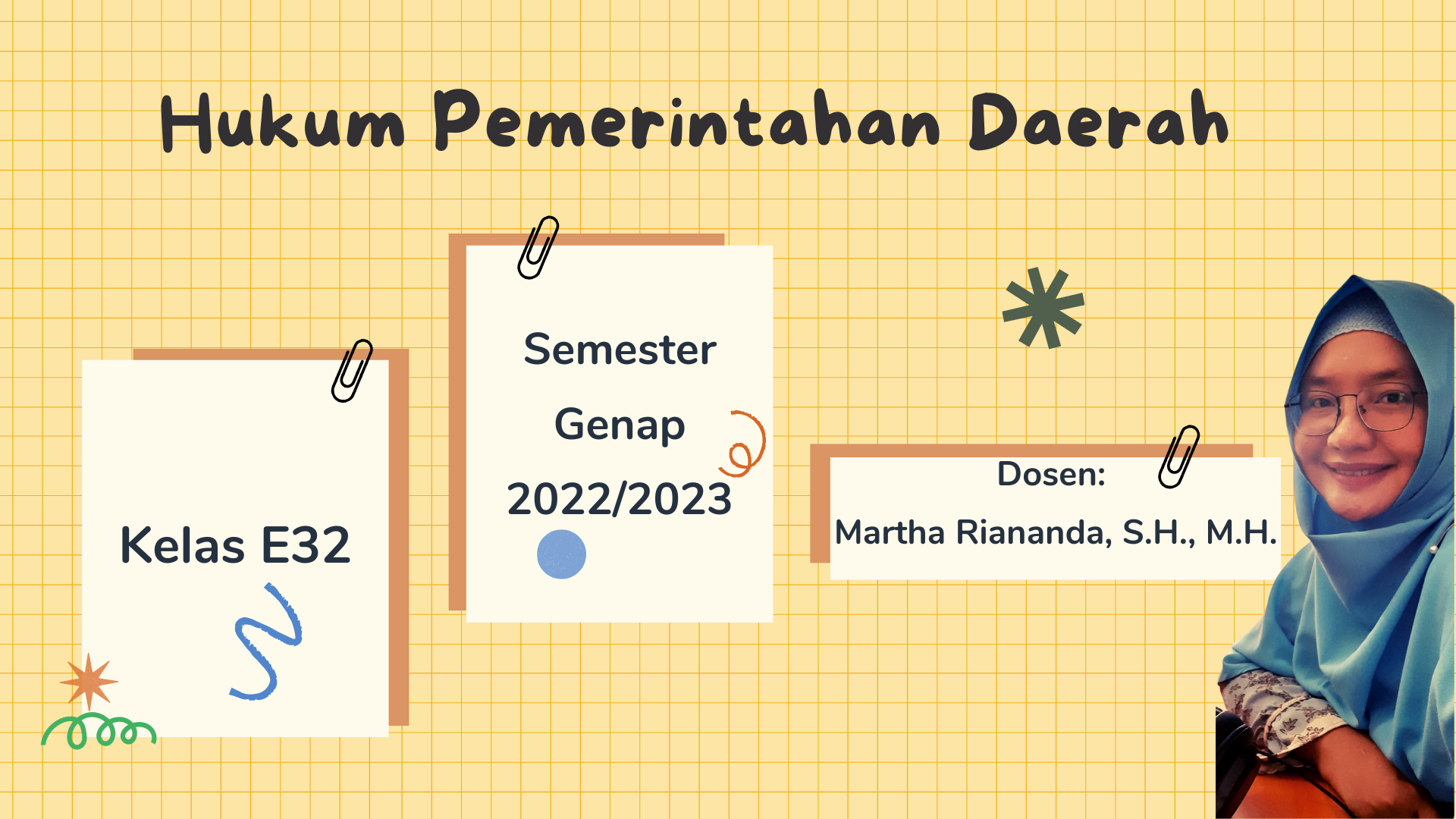  FH S1 ILMU HUKUM- HUKUM PEMERINTAHAN DAERAH KELAS IBU MARTHA RIANANDA GENAP 2022/2023