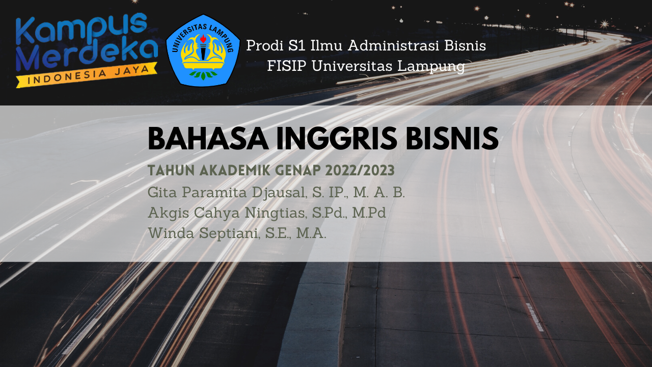 ABI - Bahasa Inggris Bisnis - E