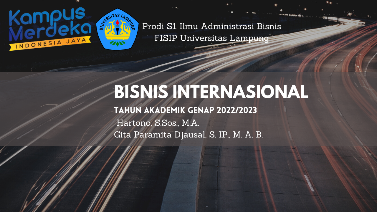 ABI - Bisnis Internasional 2023 - B