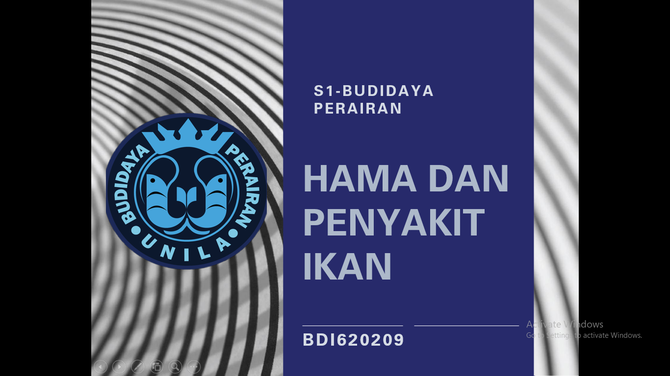 Hama dan Penyakit Ikan BDI A Semester Genap 2022/2023