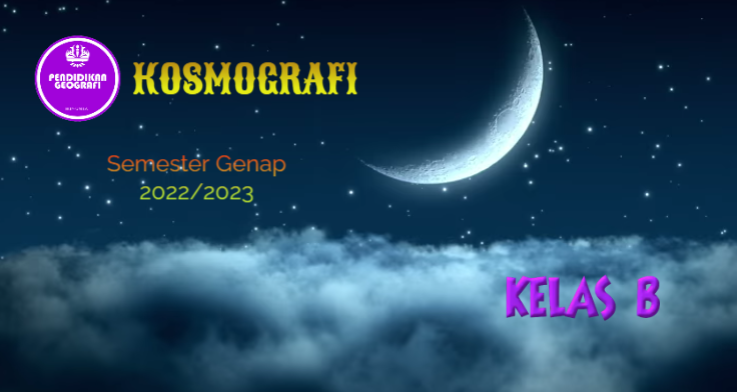 PSPG-KOSMOGRAFI KELAS B GENAP 2022/2023