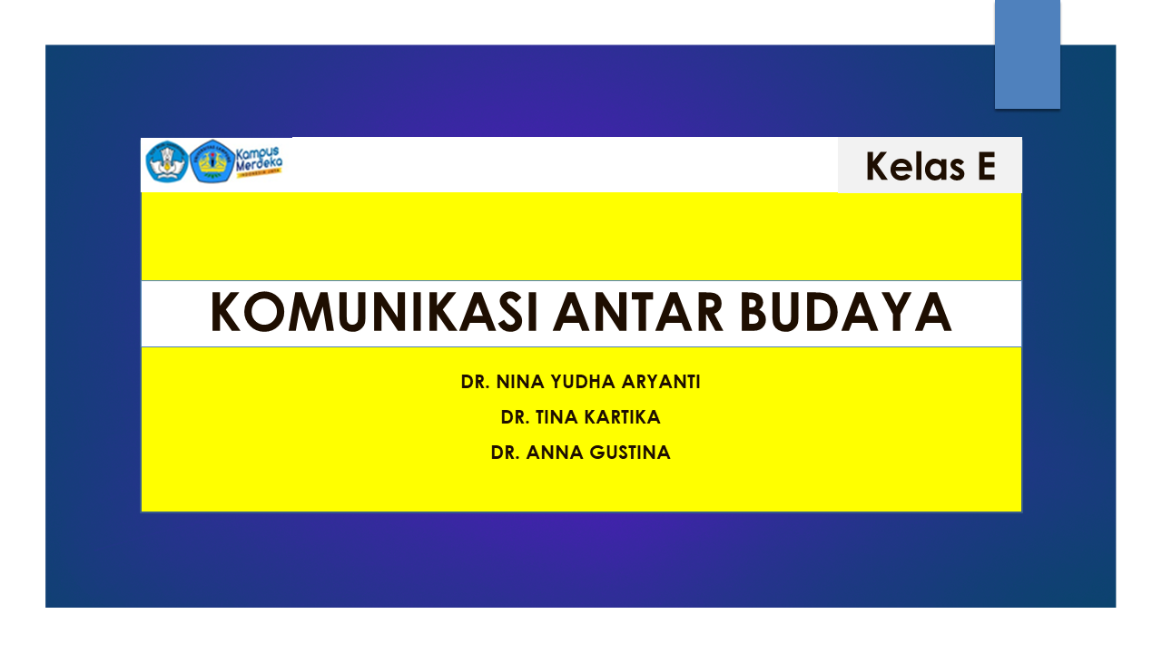 Komunikasi Antar Budaya (2023-E)