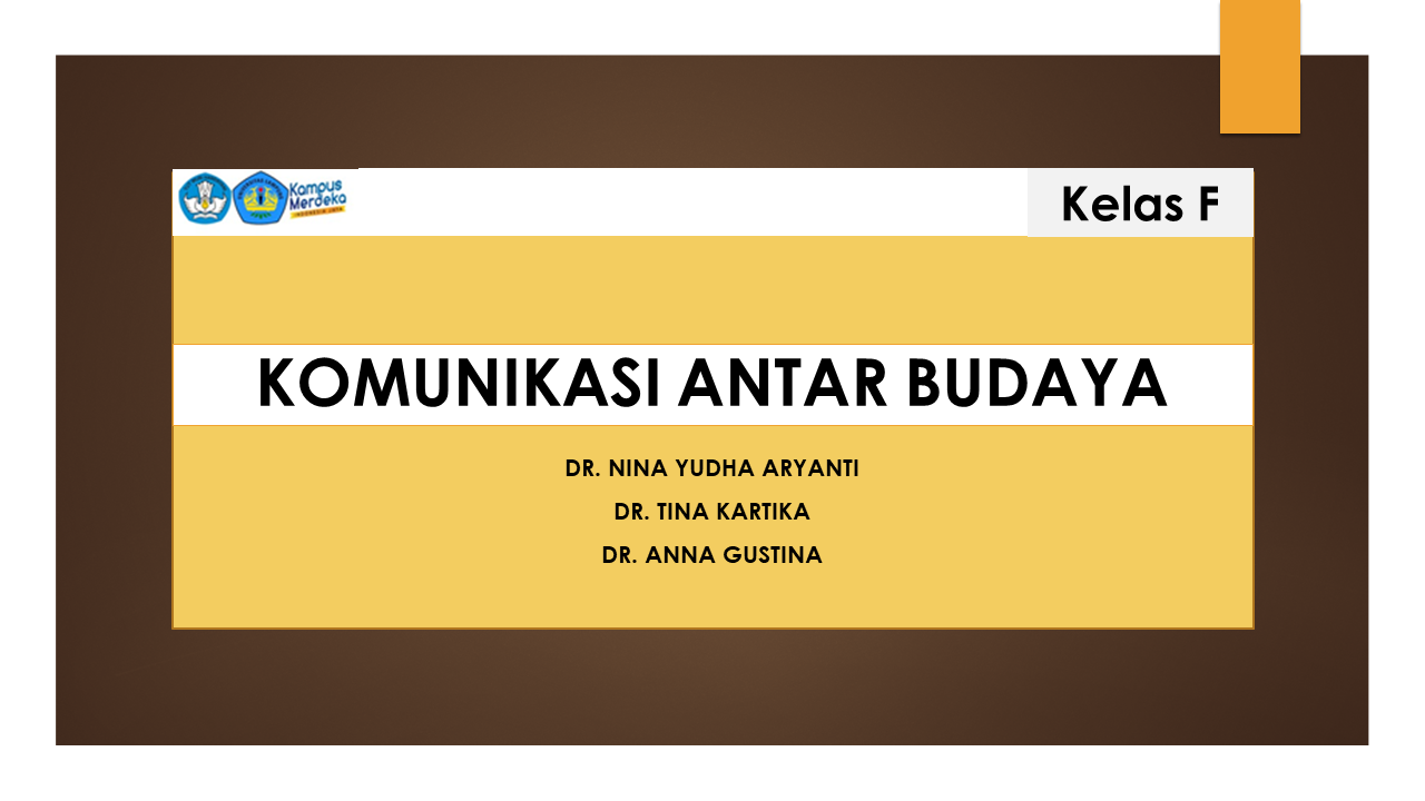 Komunikasi Antara Budaya (2023-F)