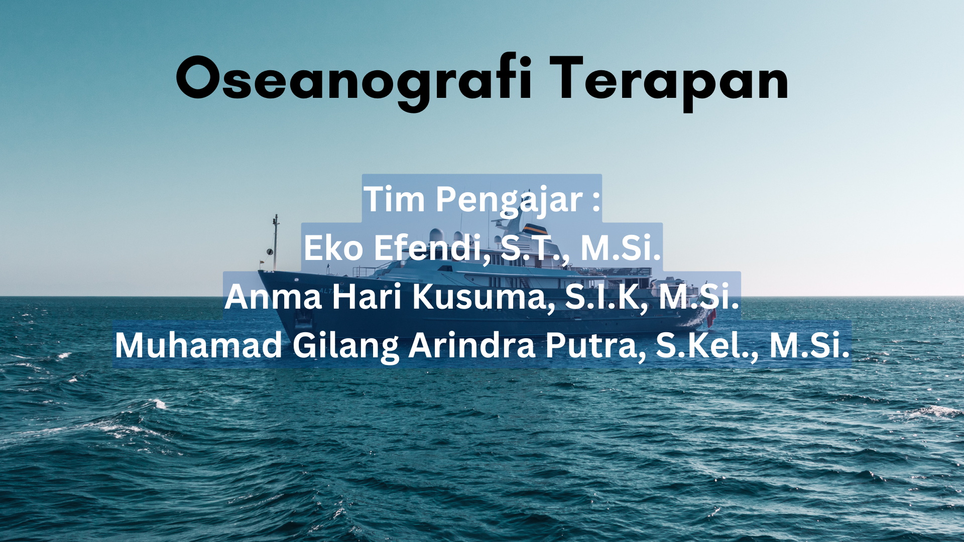 PIK_Oseanografi Terapan_Semester Genap 2022-2023