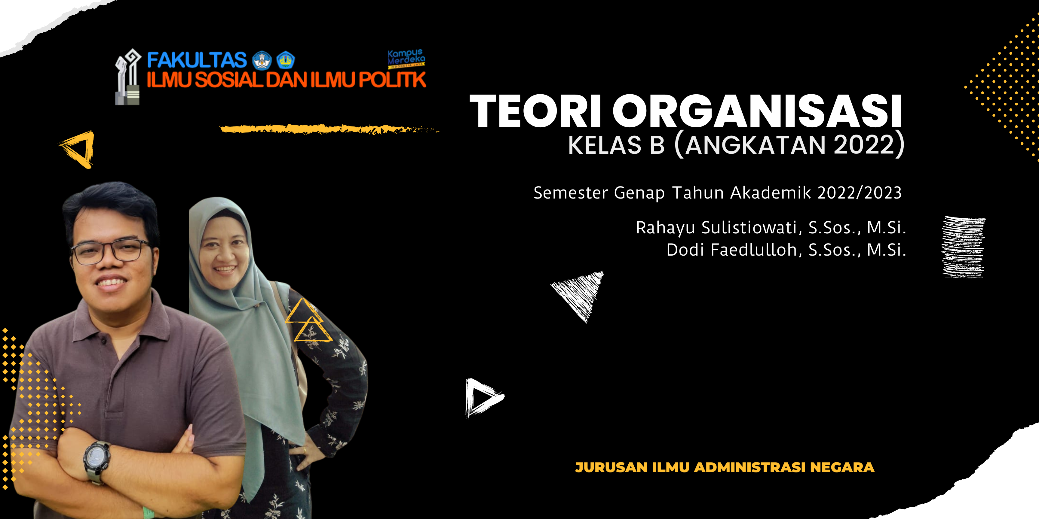 Teori Organisasi Kelas Man B Angkatan 2022
