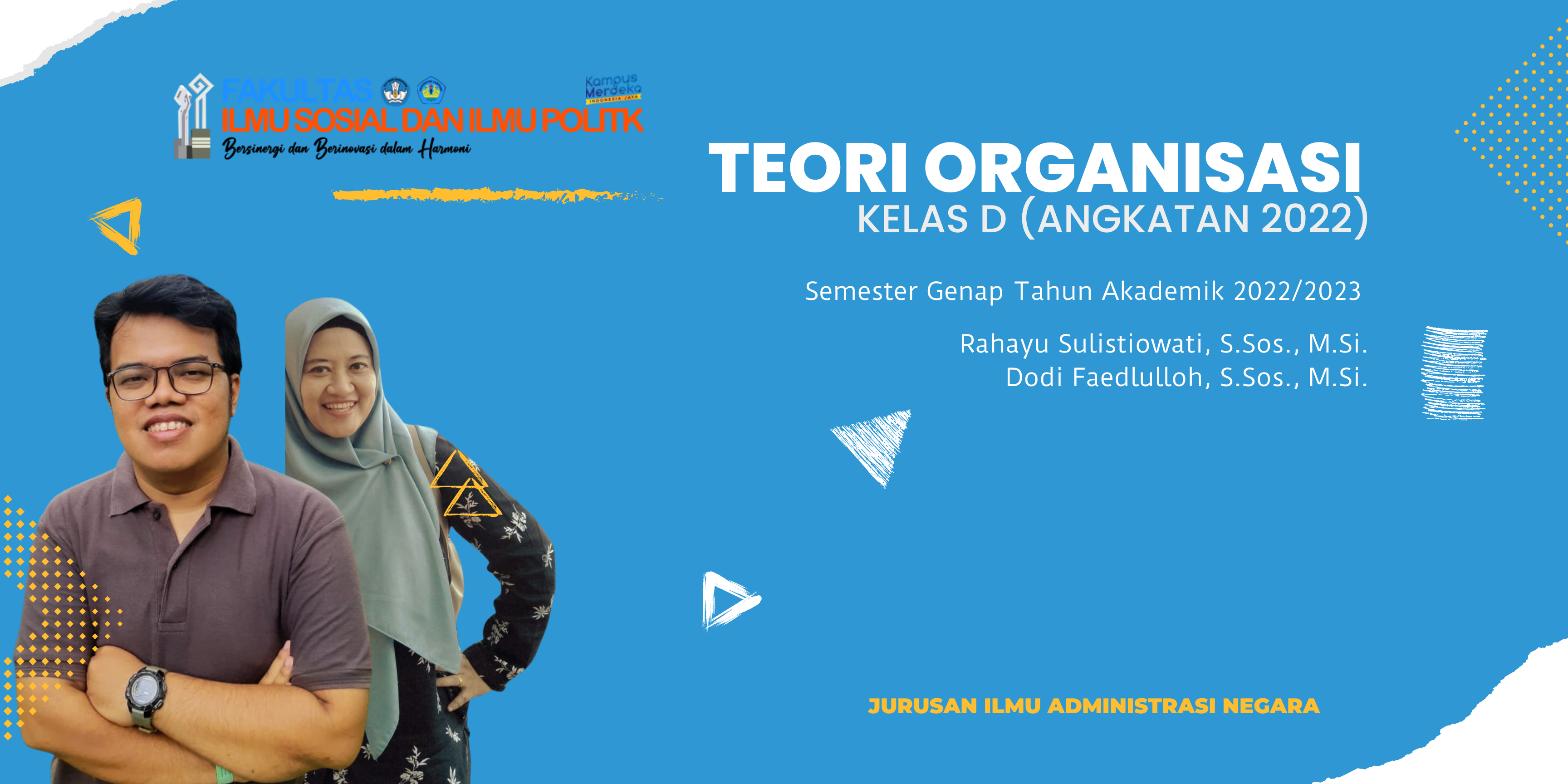 Teori Organisasi Kelas D Angkatan 2022