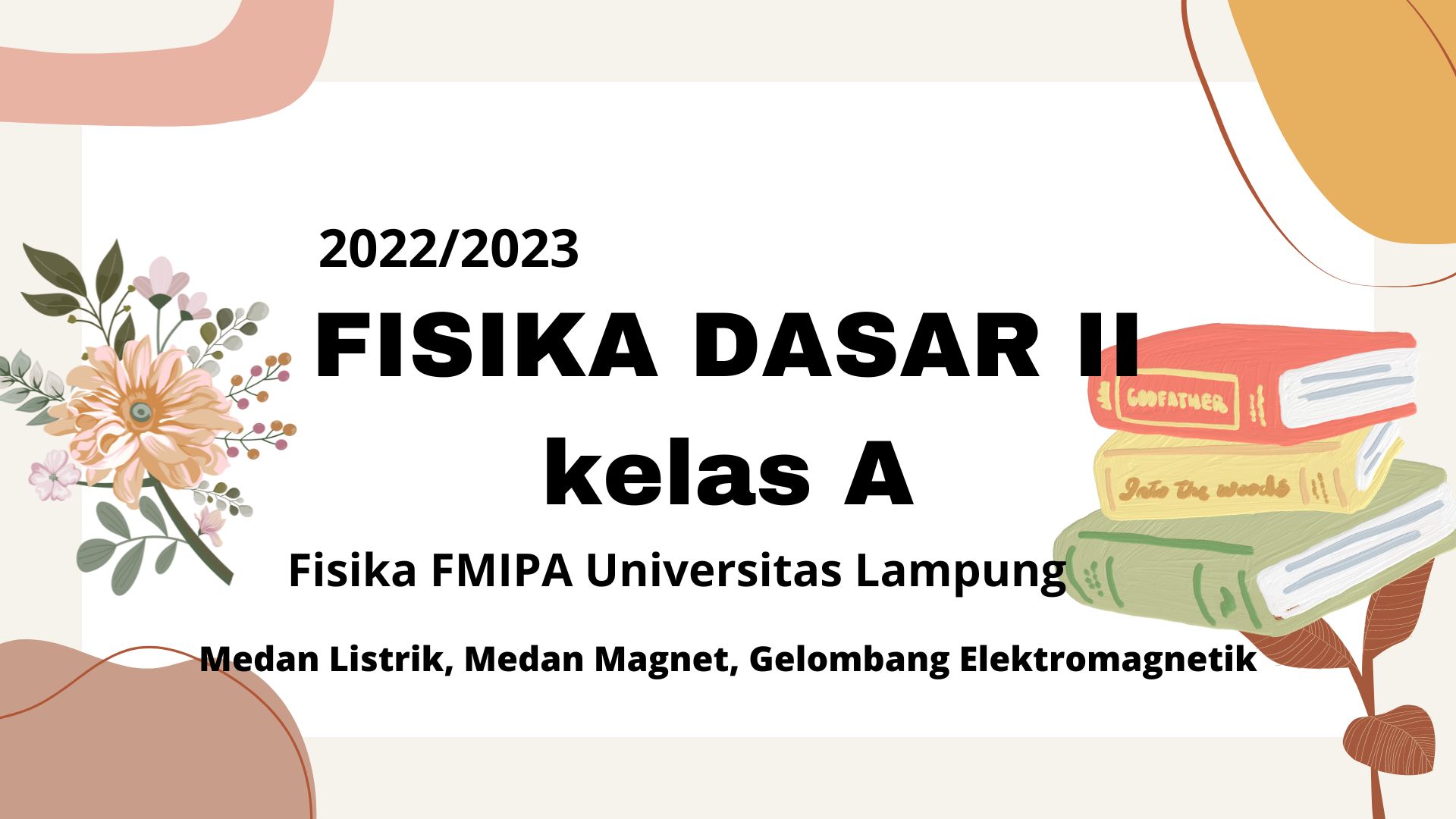 Fisika Dasar II 22/23 Kelas A