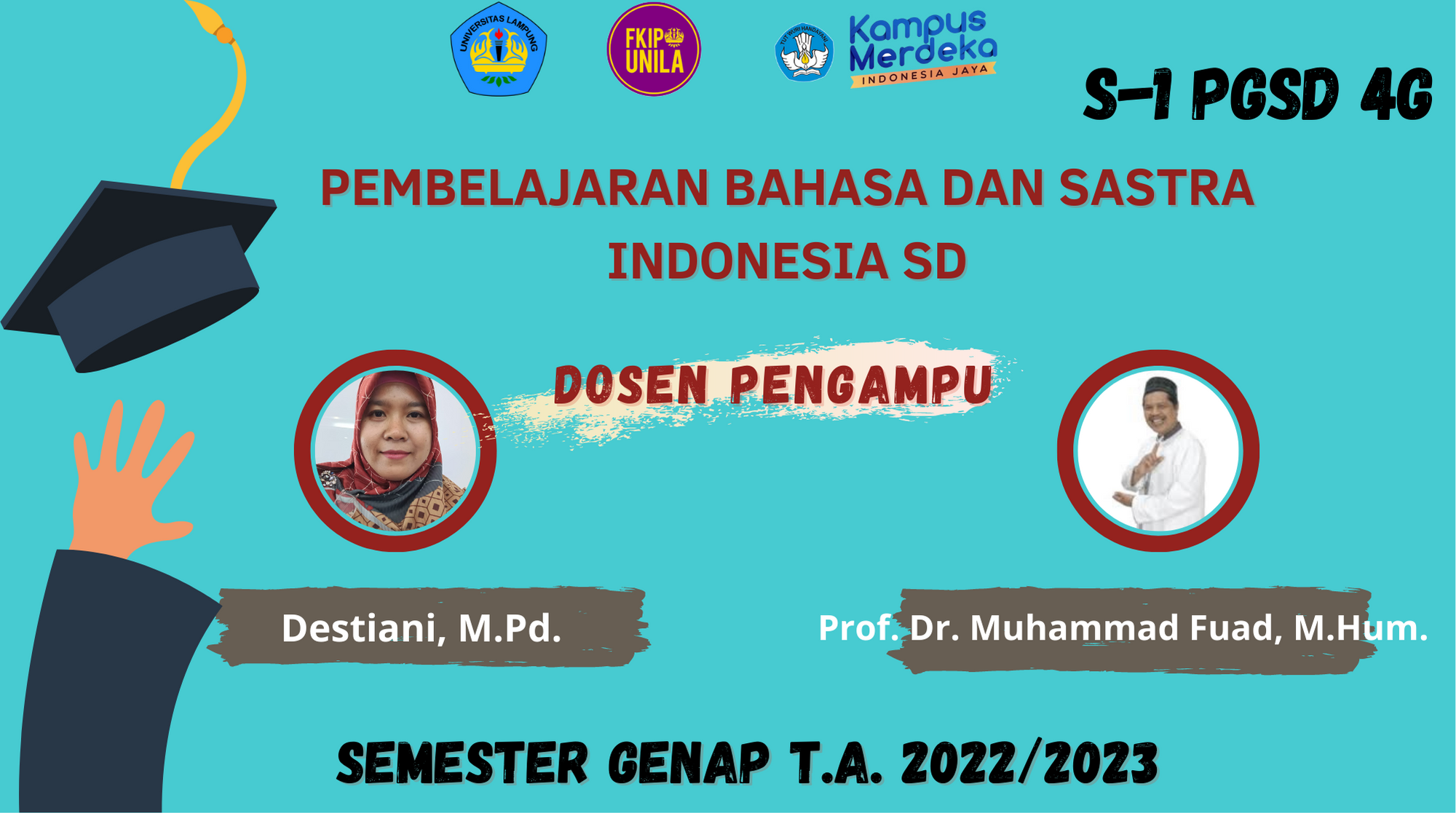 FKIP-PGSD 4G-PEMBELAJARAN BAHASA DAN SASTRA INDONESIA-GENAP-TA.2022/2023
