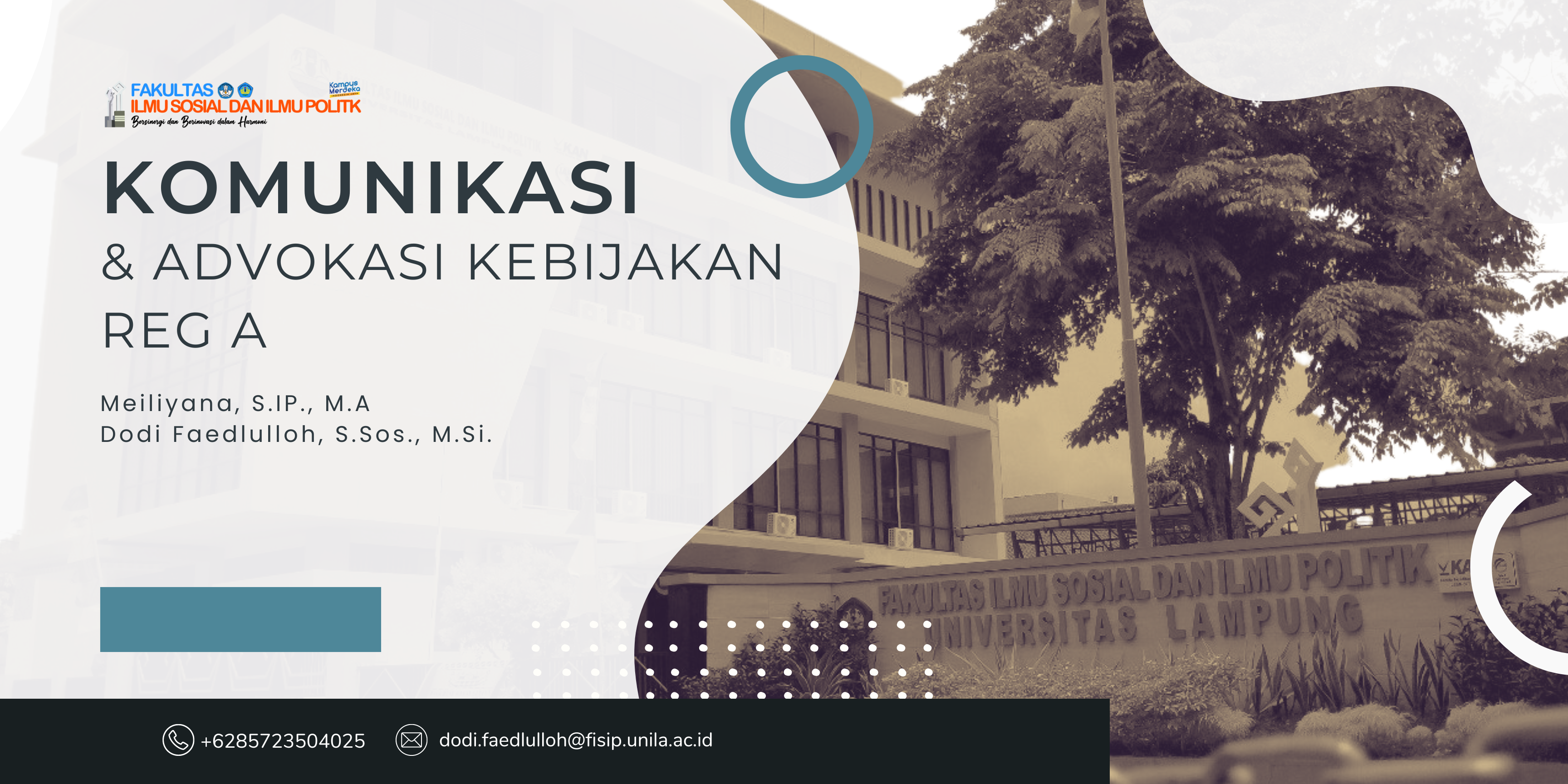 Komunikasi dan Advokasi Kebijakan Reg A