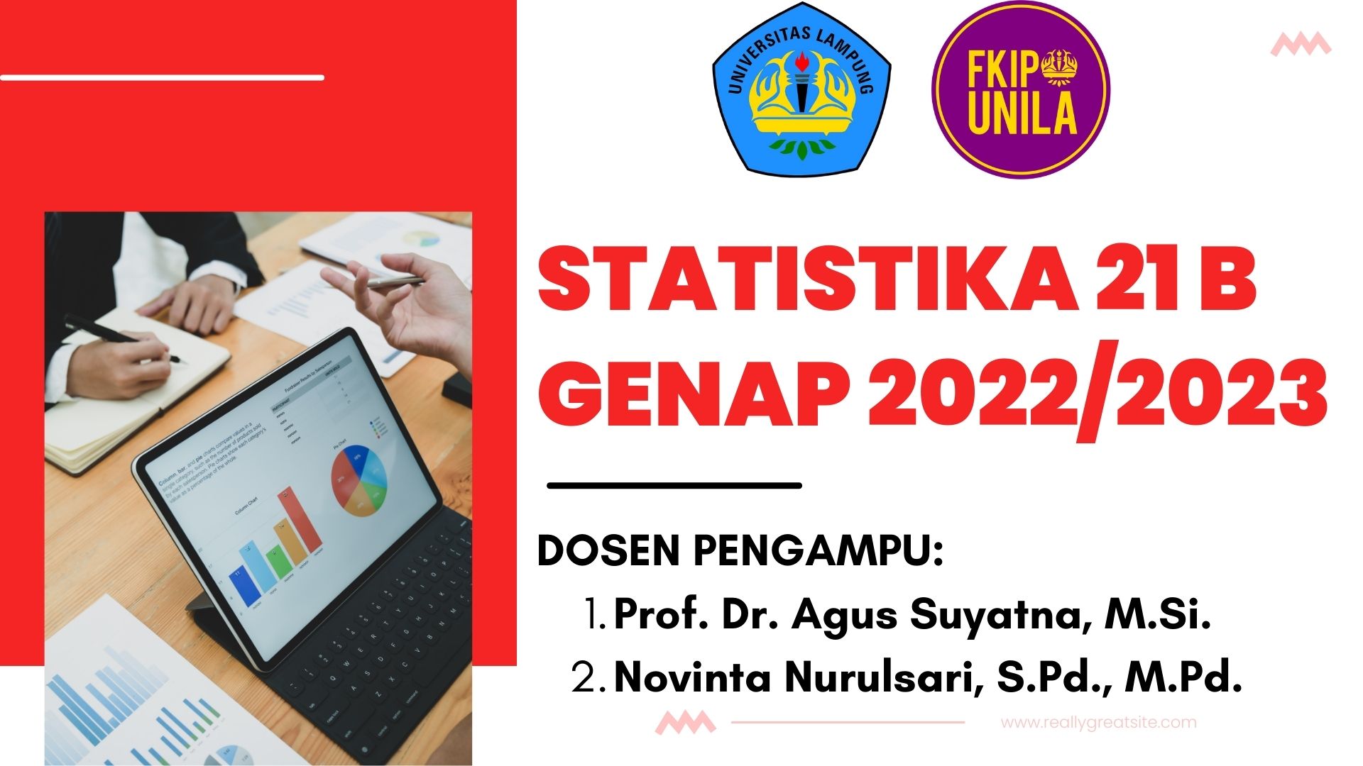 STATISTIKA KLS B PSPF FKIP SMT GENAP 2022/2023