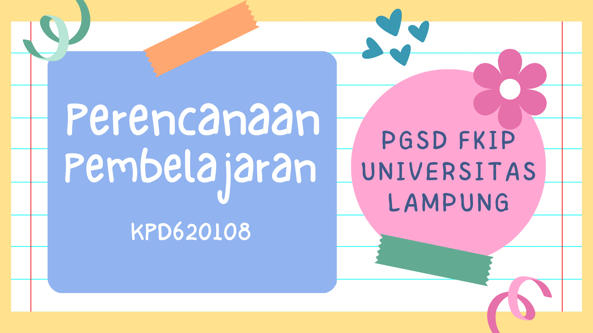 PGSD_Perencanaan Pembelajaran_Kelas I_Genap 2022/2023