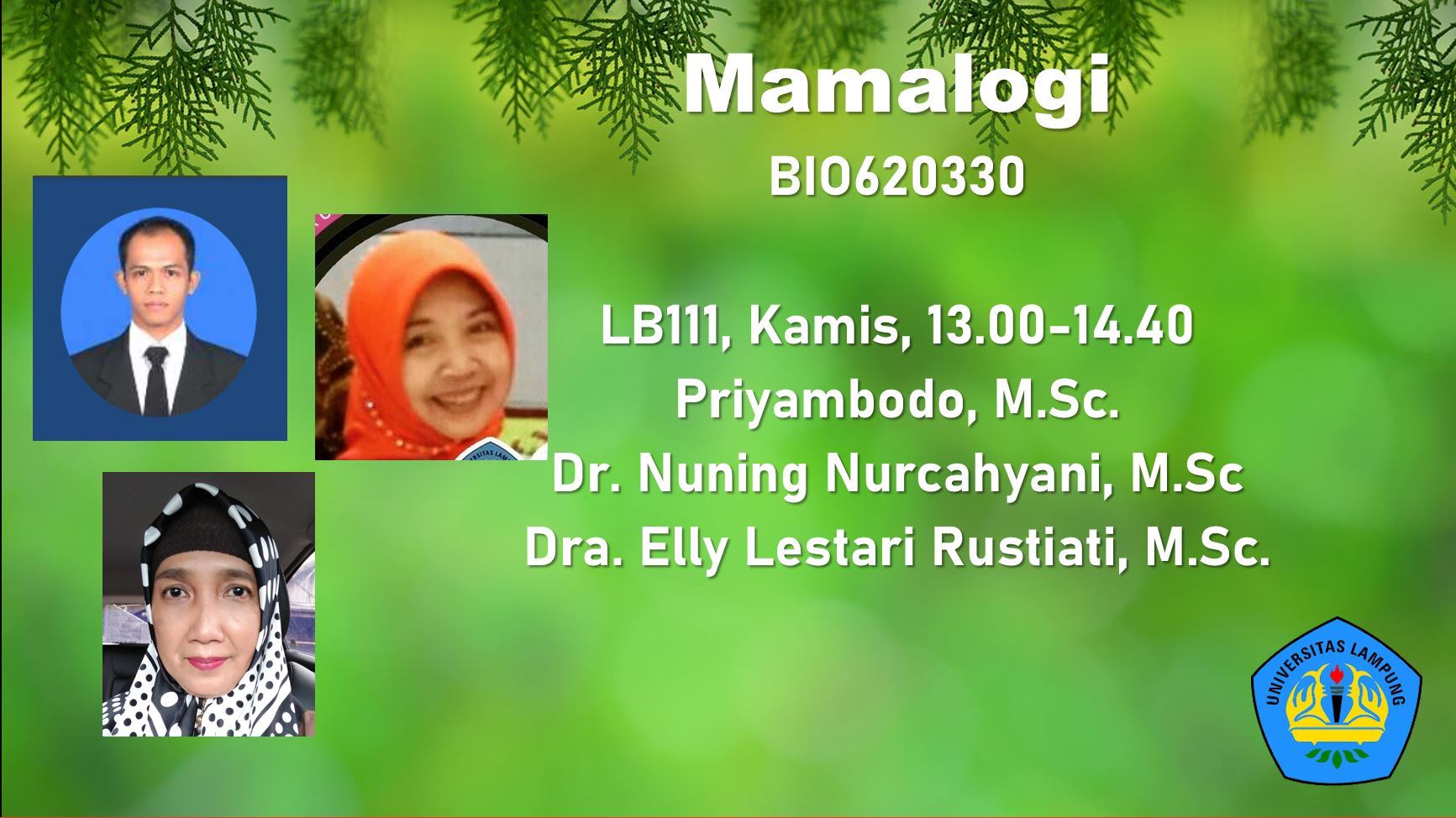 BIO620330_Mamalogi