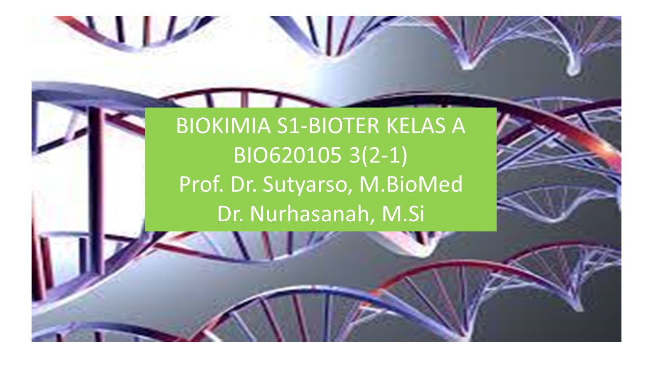 Biokimia Bioter-A-Genap 2022/2023