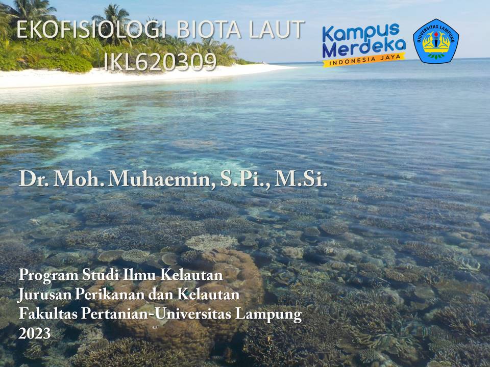 MBKM_IKL_Ekofisiologi Biota Laut_Genap 22/23