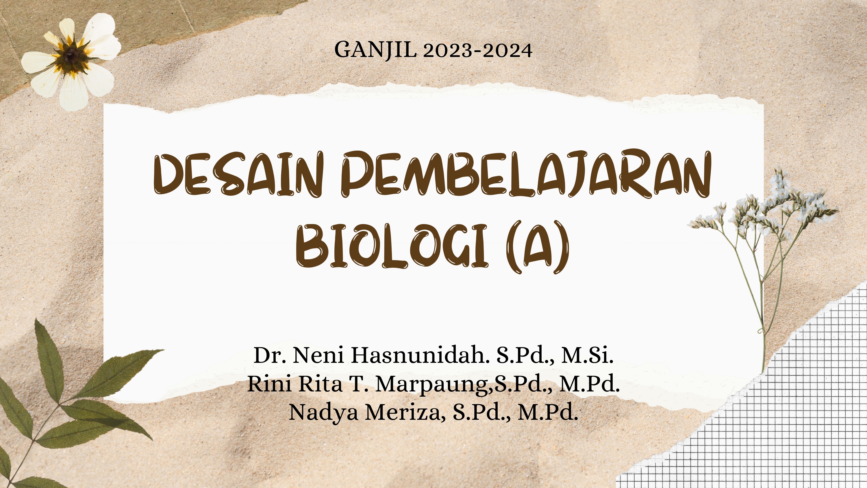 PSPB_Desain Pembelajaran Biologi_2023/2024_A