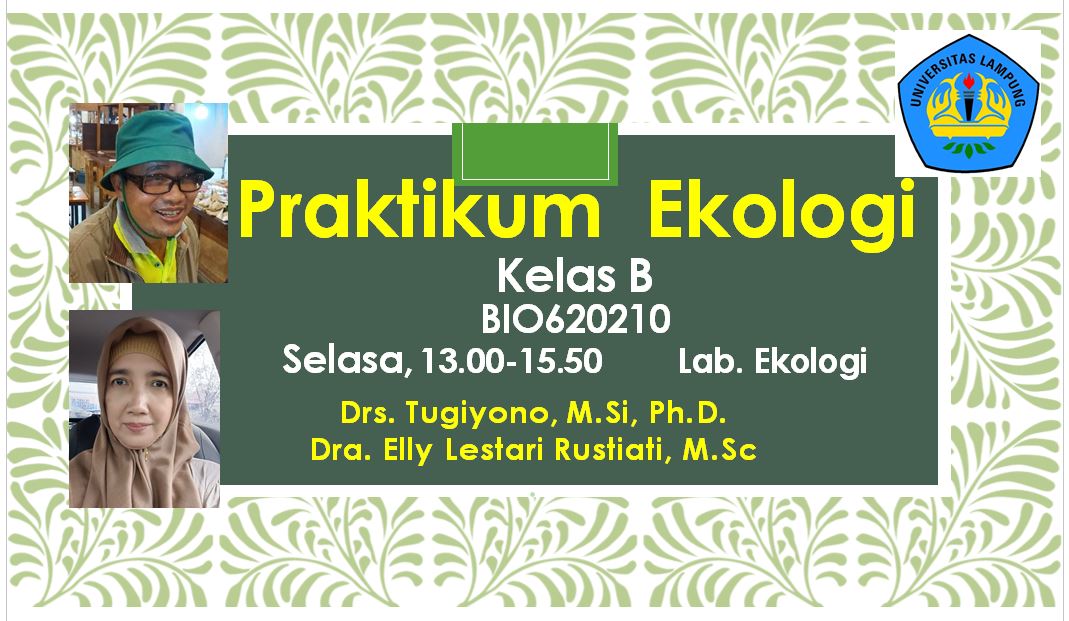 Praktikum Ekologi (BIO B)_BIO620210