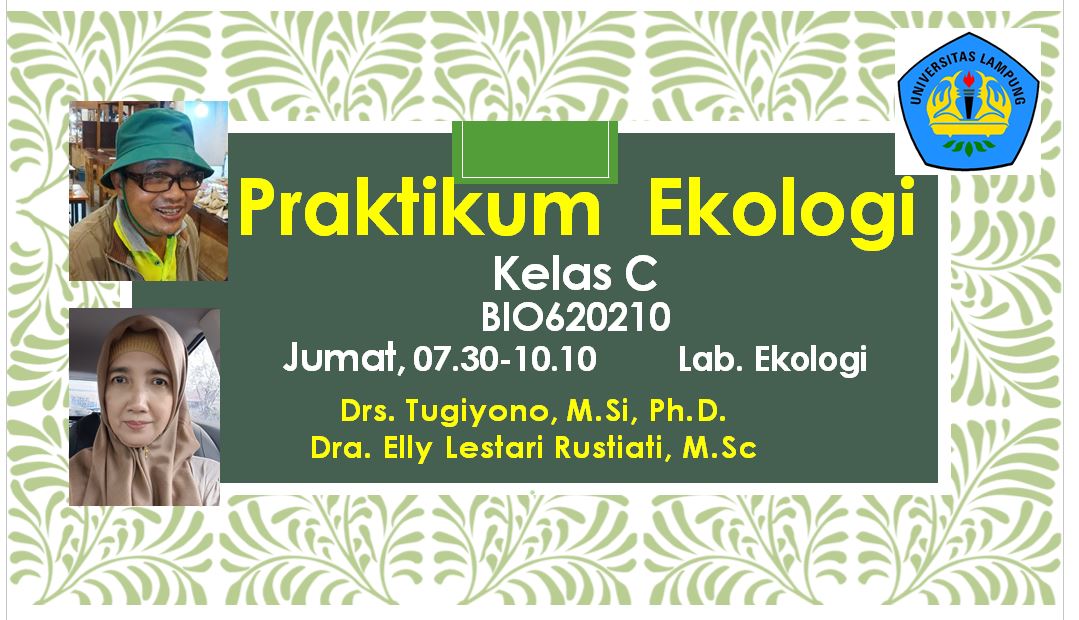 Praktikum Ekologi (BIO C)_BIO620210	