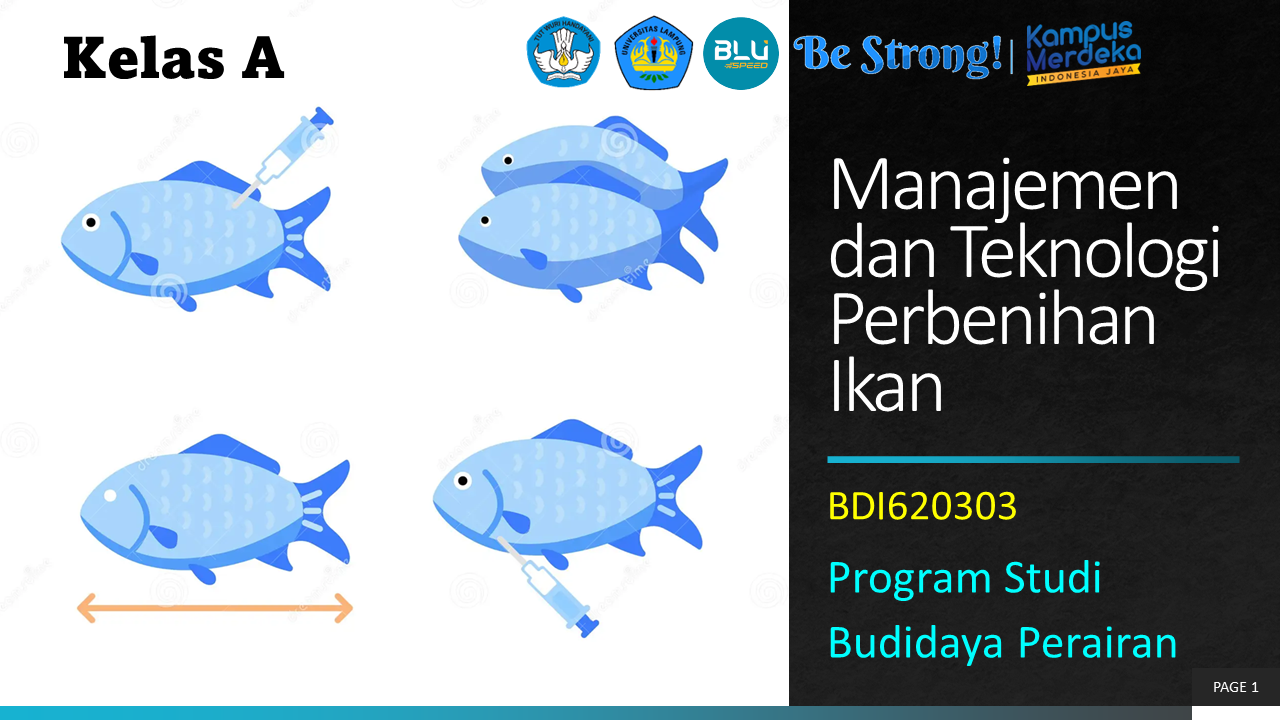 PS<span class="highlight">B</span>DI <span class="highlight">Manajemen</span> dan Teknologi Per<span class="highlight">b</span>enihan Ikan Kelas A Ganjil 2023/2024