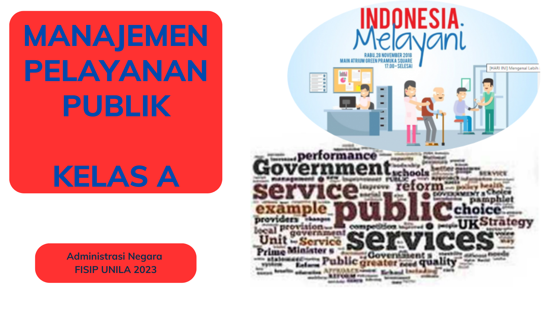 MANAJEMEN PELAYANAN PUBLIK KELAS A 2023