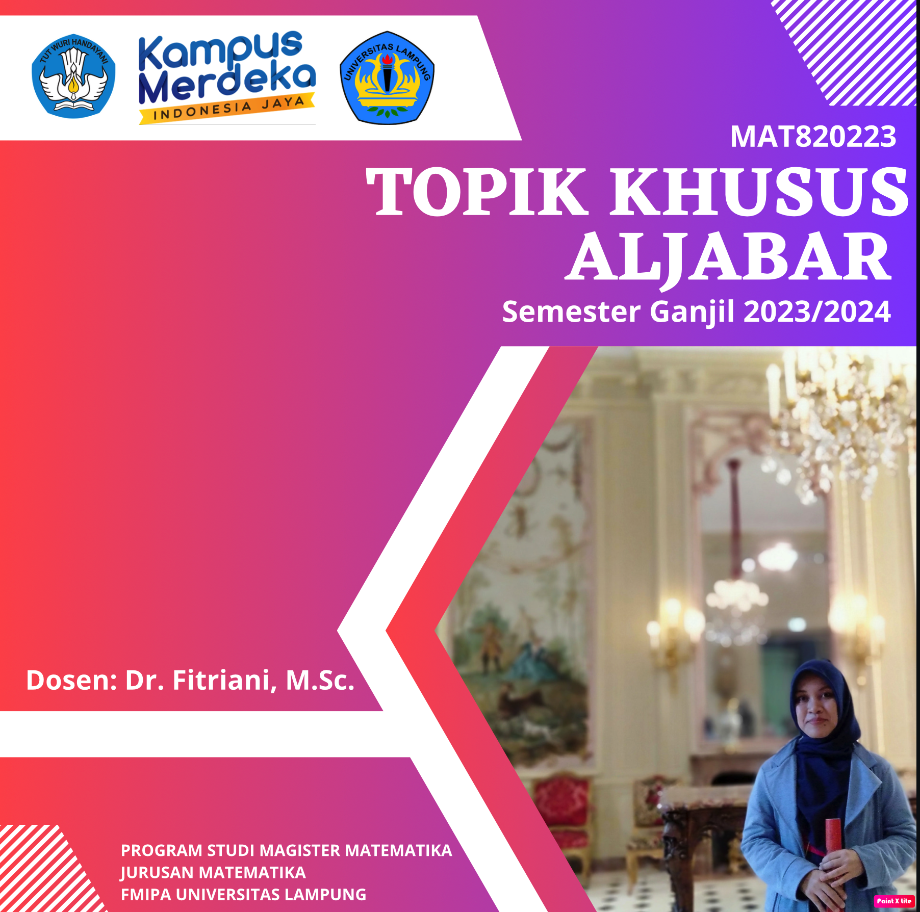 S2MAT_TOPIK KHUSUS ALJABAR Semester Ganjil 2023-2024