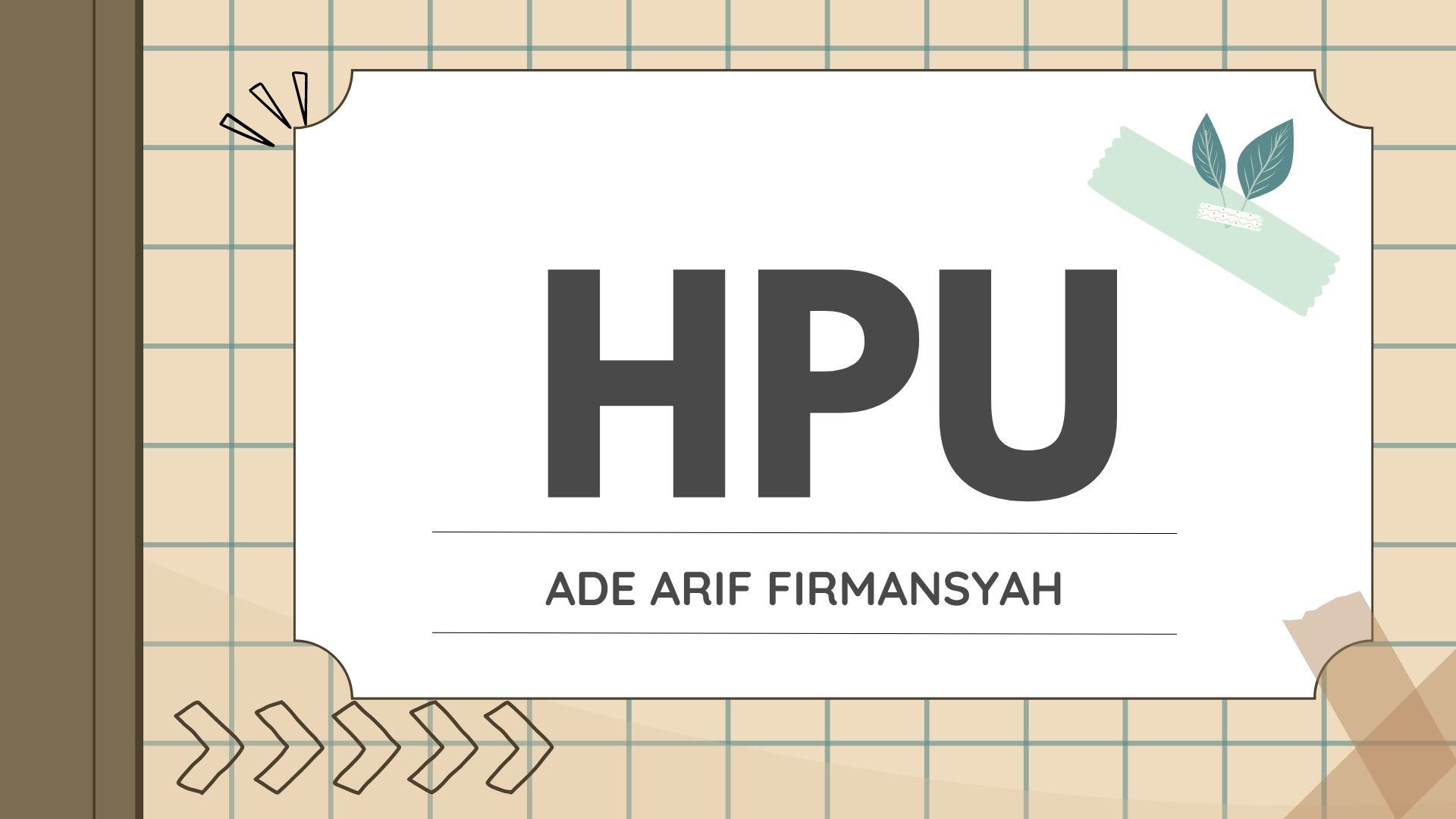 Hukum Perundang-Undangan 2023 Ade Arif Firmansyah, S.H., M.H.