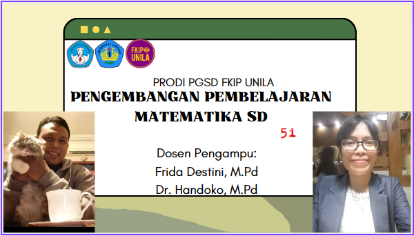 PGSD_Pengembangan Pembelajaran MTK SD_5I_2023/2024