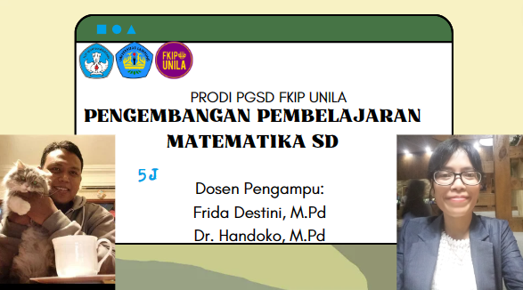 PGSD_Pengembangan Pembelajaran MTK SD_5J_2023/2024