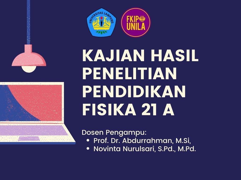 KAJIAN HASIL PENELITIAN PENDIDIKAN FISIKA 21A PSPF FKIP SMT GANJIL 2023/2024