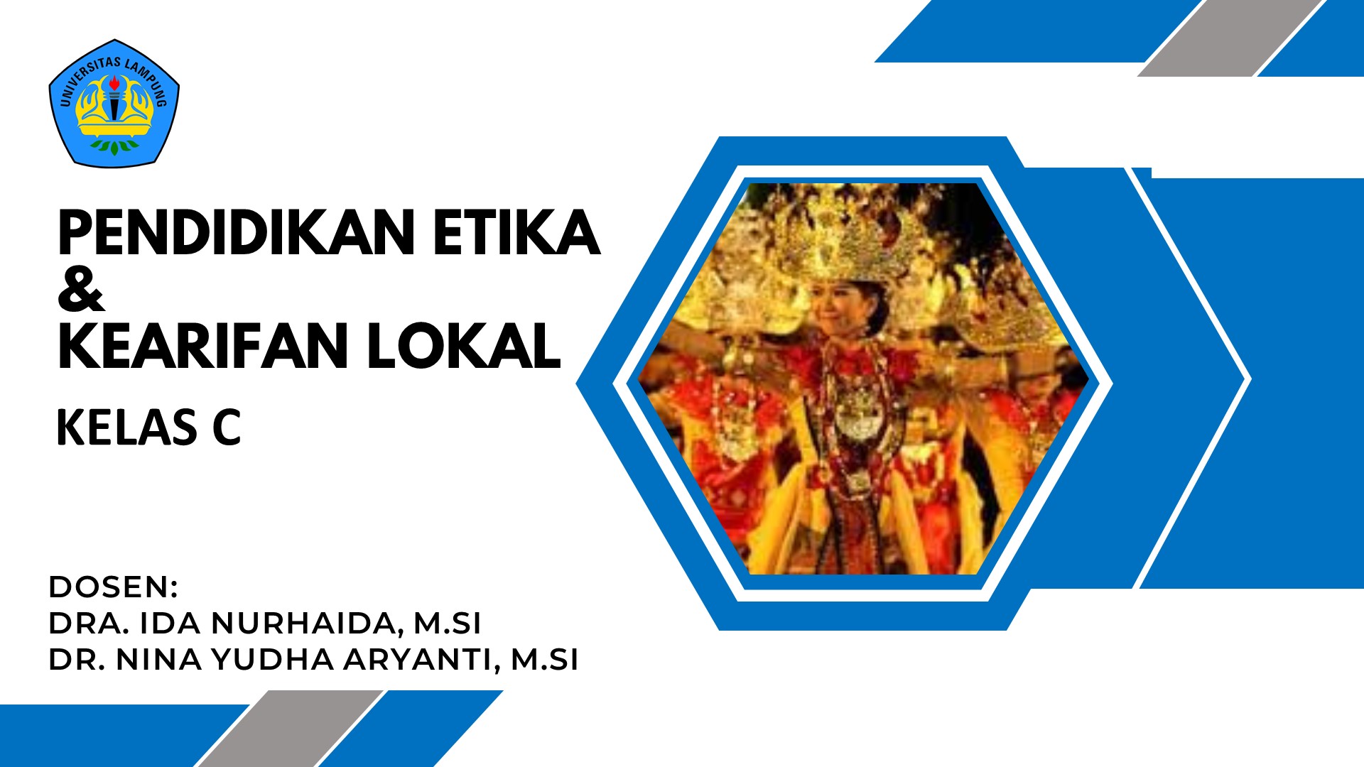 Pendidikan Etika  &amp; Kearifan Lokal (Kelas 2023 C)