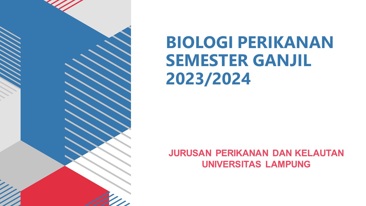 Biologi Perikanan Ganjil 2023/2024