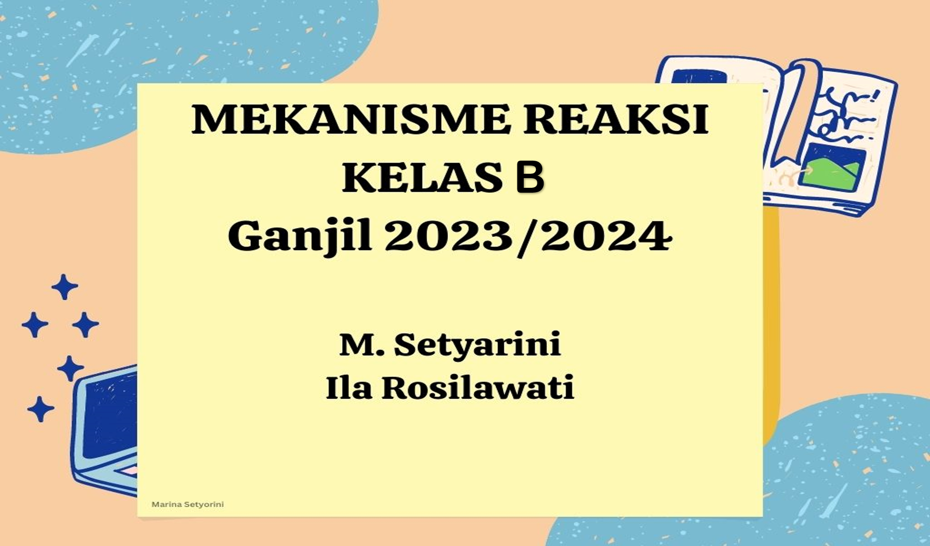 PSPK_Mekanisme Reaksi Organik_5B_Ganjil 2023/2024