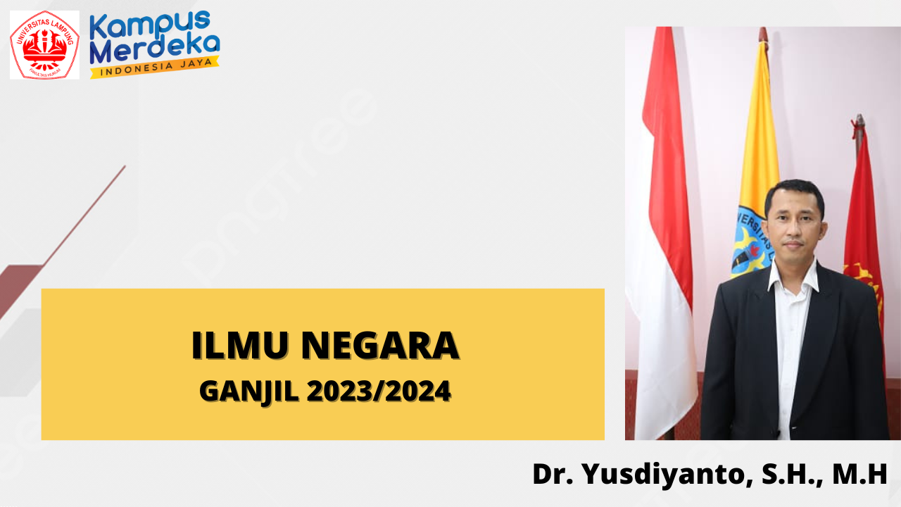 FH S1 Ilmu Negara Yusdiyanto Ganjil 2023/2024
