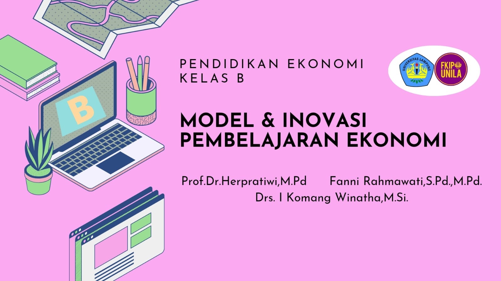 MODEL DAN INOVASI PEMBELAJARAN EKONOMI 2023B