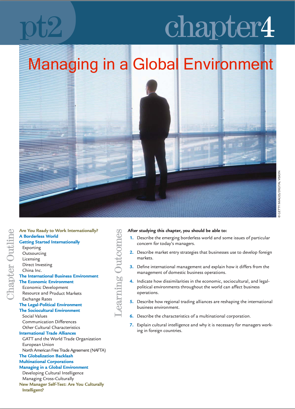 Ch 4. Managing the Global Environment