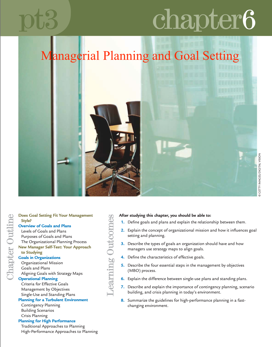 Ch 6. Managerial Planning and Goal Setting
