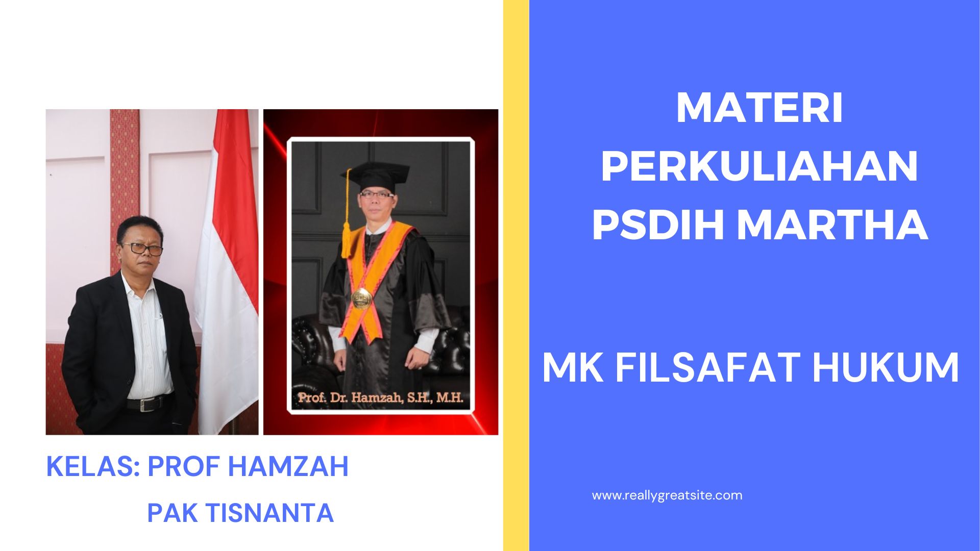 S3 MARTHA- FILSAFAT HUKUM-KELAS PAK TIS DAN PROF HAMZAH