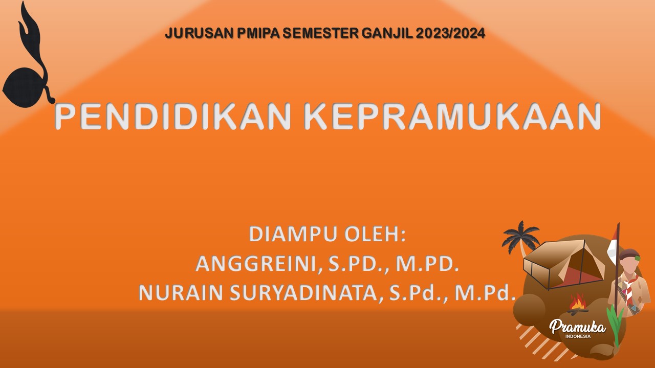 PSPF_SEMESTER GANJIL 2023/2024_Pendidikan Kepramukaan
