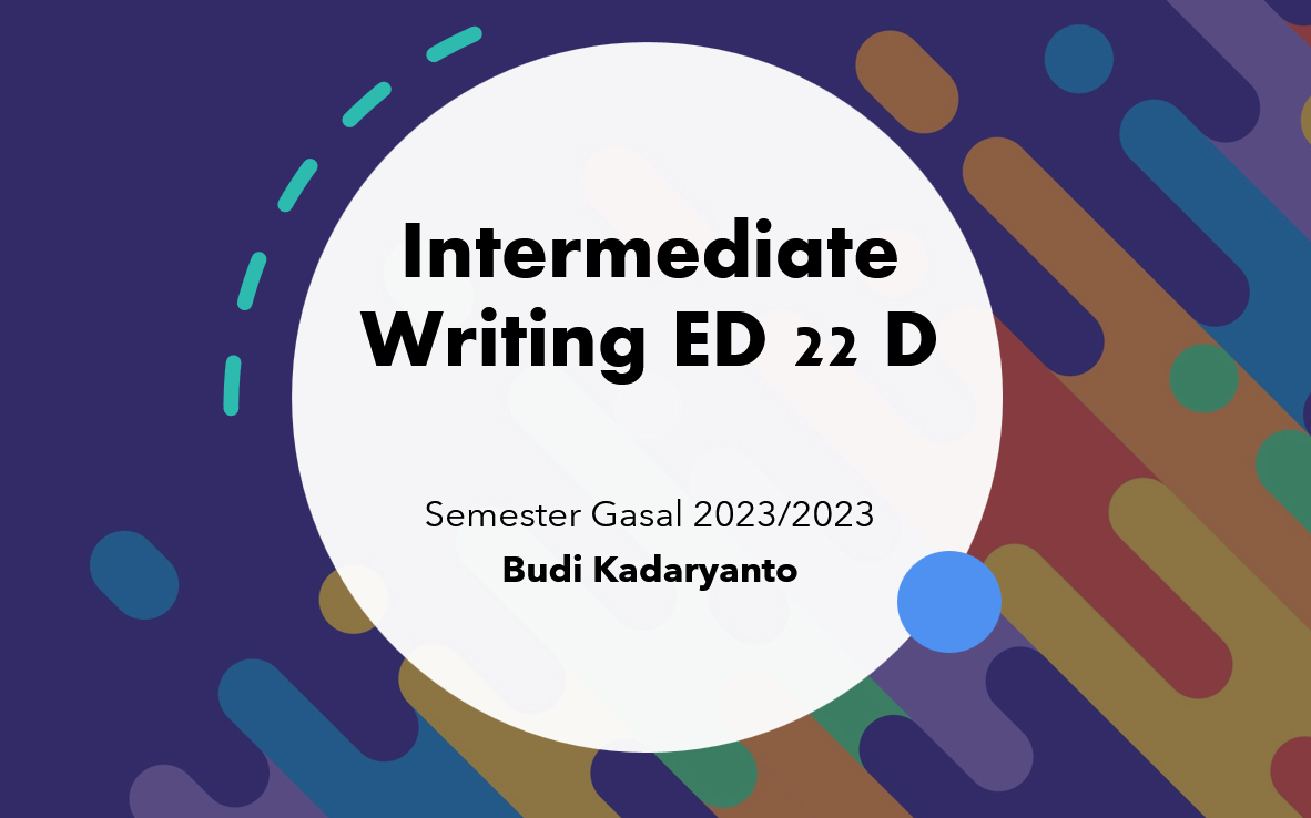Intermediate Writing 22D