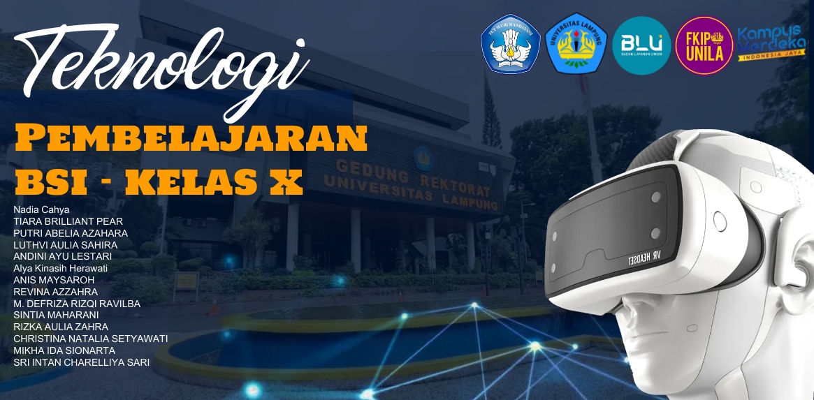 KM X/B - TEKNOLOGI PEMBELAJARAN BSI
