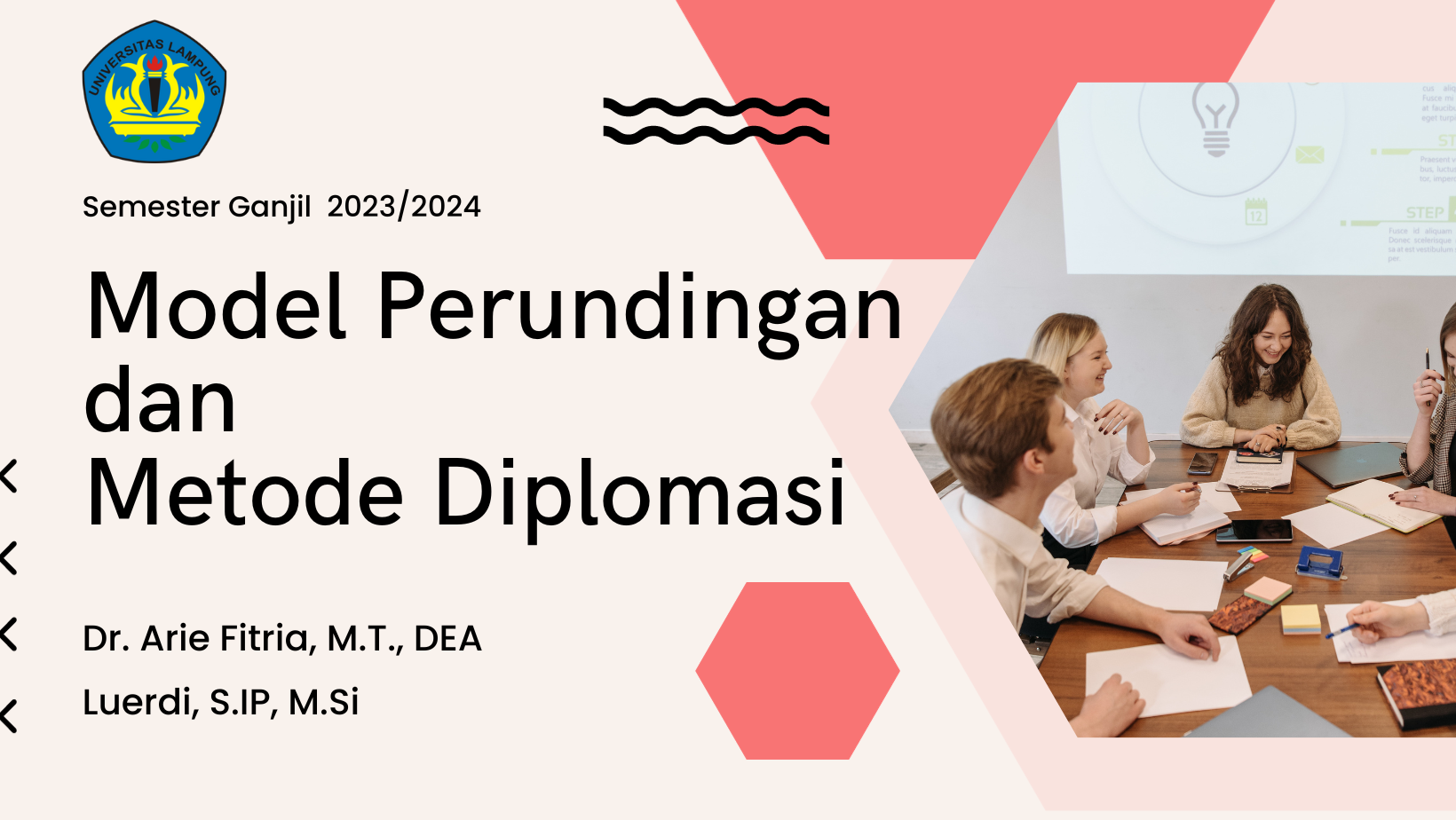 Model Perundingan dan Metode Diplomasi 